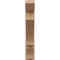 Ekena Millwork 8-in W x 44-in D x 44-in H Balboa Slat Rough Cedar Woodgrain TimberThane Outlooker, Primed Tan OUTUR080X44X44BOA24RCPR - alternate 4